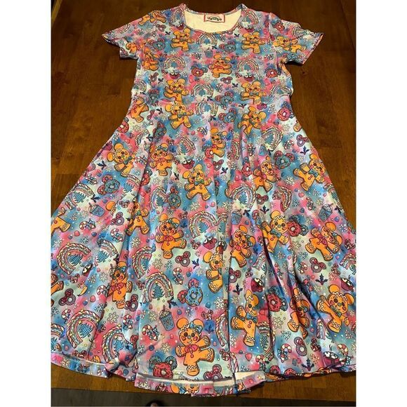 Olive and Gray Other - Olive and Gray Girls Gingerbread Mouse Christmas Soft Stretch Dress Pockets 14